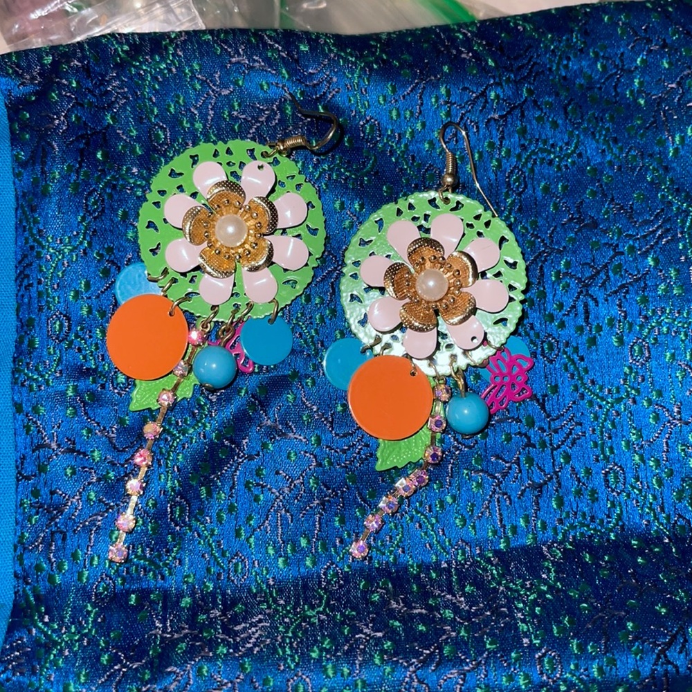 Handmade dangle earrings
